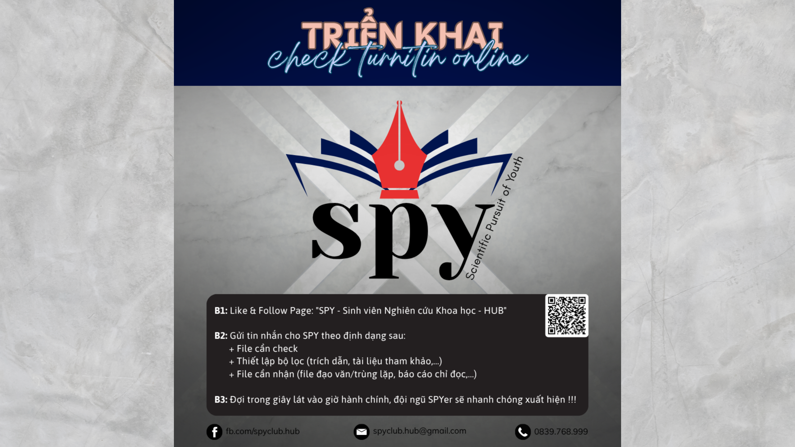 TRIỂN KHAI CHECK TURNITIN ONLINE